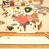 Harold Cohen exhibition at the San Francisco Museum of Art, mural from AARON images, 1979 